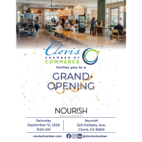 Ribbon Cutting & Grand Opening - Nourish