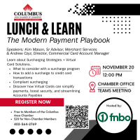 Lunch & Learn Series: The Modern Payment Playbook with FNBO