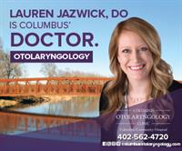 News Release: Dr. Lauren Jazwick is Columbus’ doctor for otolaryngology