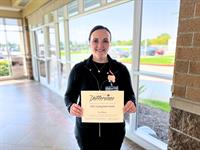 News Release: Cara Weiser wins 2025 Caring Kind Award