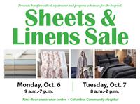 News Release: Annual Sheets and Linens Sale