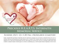 News Release: Precious H.E.A.R.T.S to host remembrance service