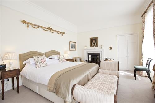 Coryton Bedroom at Pentillie Castle by Logo Design Photography