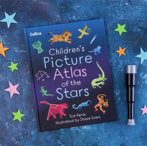 Picture Atlas of the Stars I designed and illustrated for Harper Collins.