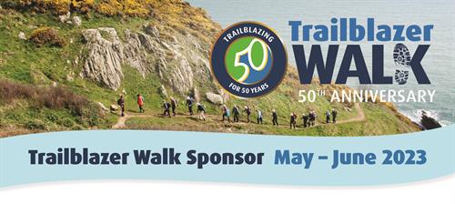 Join in our 50th Annivesary Celebrations by sponsoring our Trailblazing Walk 