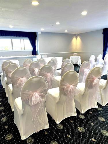 Tiverton Hotel Lounge and Venue Topaz Suite Wedding Ceremony