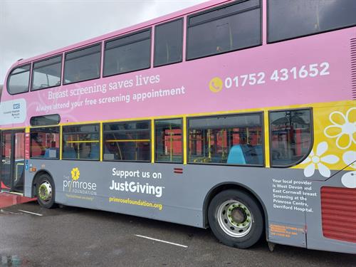 Our screening awareness bus