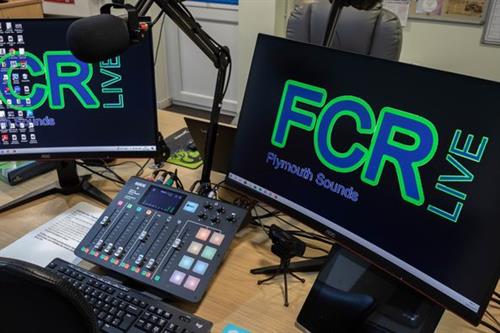 FCR Live Plymouth studio 2
