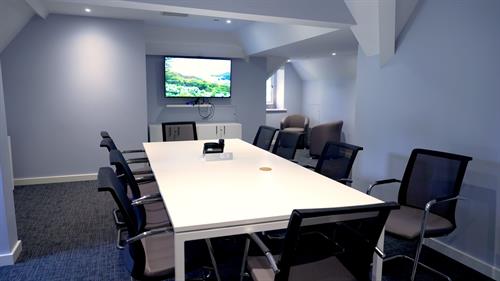 Meeting room at Harcombe House