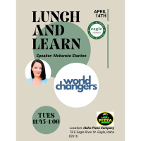 Chamber Lunch - Featured Speaker - Mckensie Stanton -World Changers