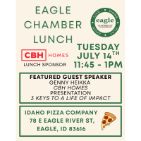 Chamber Lunch - Featured Speaker - Genny Heikka CBH Home & Sponsor- CBH Homes