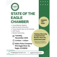 State of the Chamber Lunch - Eagle Chamber of Commerce
