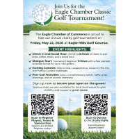 2026 Eagle Chamber Golf Tournament - Save the date - Register now
