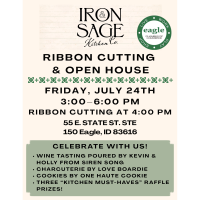 Ribbon Cutting & Open House - Iron & Sage