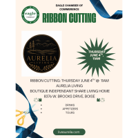 Eagle Chamber Ribbon Cutting - Aurelia Living Thursday June 4th - 11am