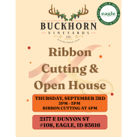 Eagle Chamber Ribbon Cutting - Buckhorn Vineyards