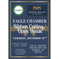 Eagle Chamber Ribbon Cutting/Open House - Modern Wealth Management