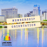 Membership Orientation - FULL - Please let us know if you cannot attend
