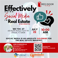 Real Estate Agents: Unlock the Power of Social Media and Earn Continued Education Credits!