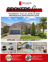 Exclusive Broker’s Open in St. Cloud Showcases Luxury Listing with Pool and Upscale Amenities