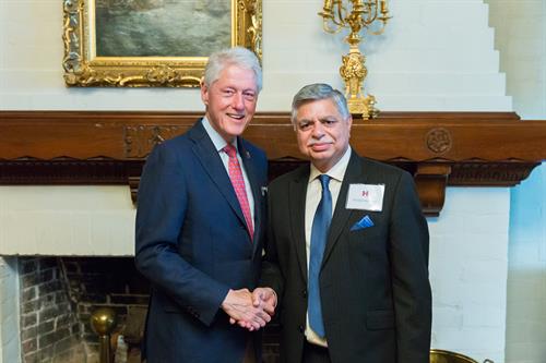 With President Clinton in Orlando With President Clinton in Orlando