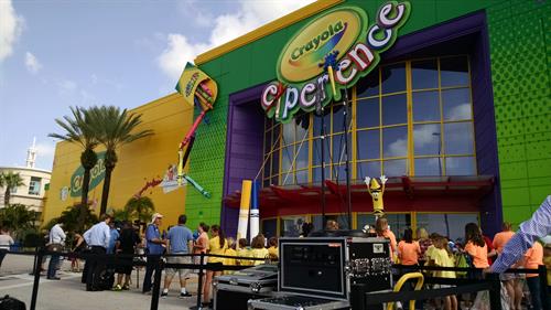 Crayola Experience Orlando Ribbon Cutting Ceremony Crayola Experience Orlando Ribbon Cutting Ceremony