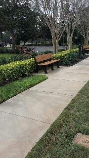 Sidewalks, Paths, and Benches Sidewalks, Paths, and Benches
