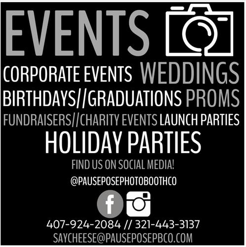Book Your Event Today! Book Your Event Today!