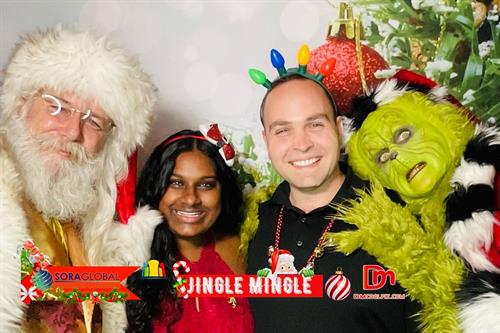 Owners Stephanie & Richard at LNRCC 2023 Jingle Mingle Event