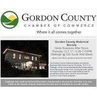 Business After Hours Hosted by Gordon County Historical Society