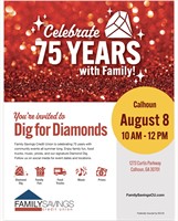75th Anniversary Diamond Dig