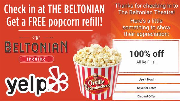 Free Popcorn!