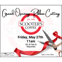 Ribbon Cutting at Scooter's Coffee