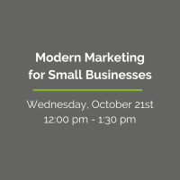 Virtual Workshop - Modern Marketing for Small Businesses