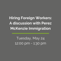 Hiring Foreign Workers - A discussion with Perez McKenzie Immigration