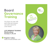 Board Governance - Webinar Series (2 of 3)