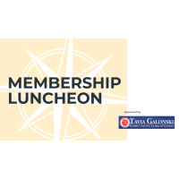 Membership Luncheon with Guest Speaker Tom Speaks