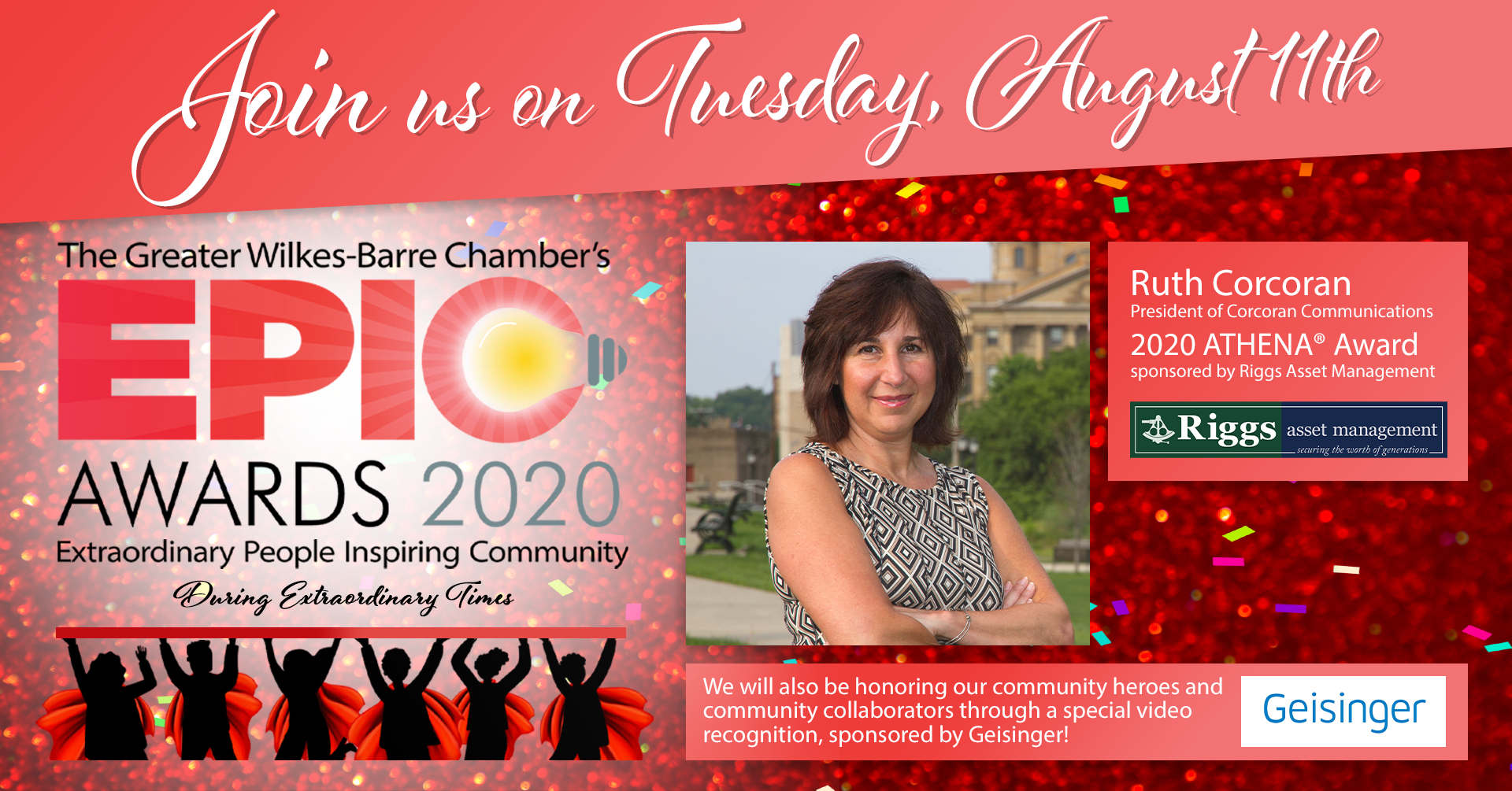 Meet the 2020 ATHENA® Award Recipient: Ruth Corcoran Meet the 2020 ATHENA® Award Recipient: Ruth Corcoran