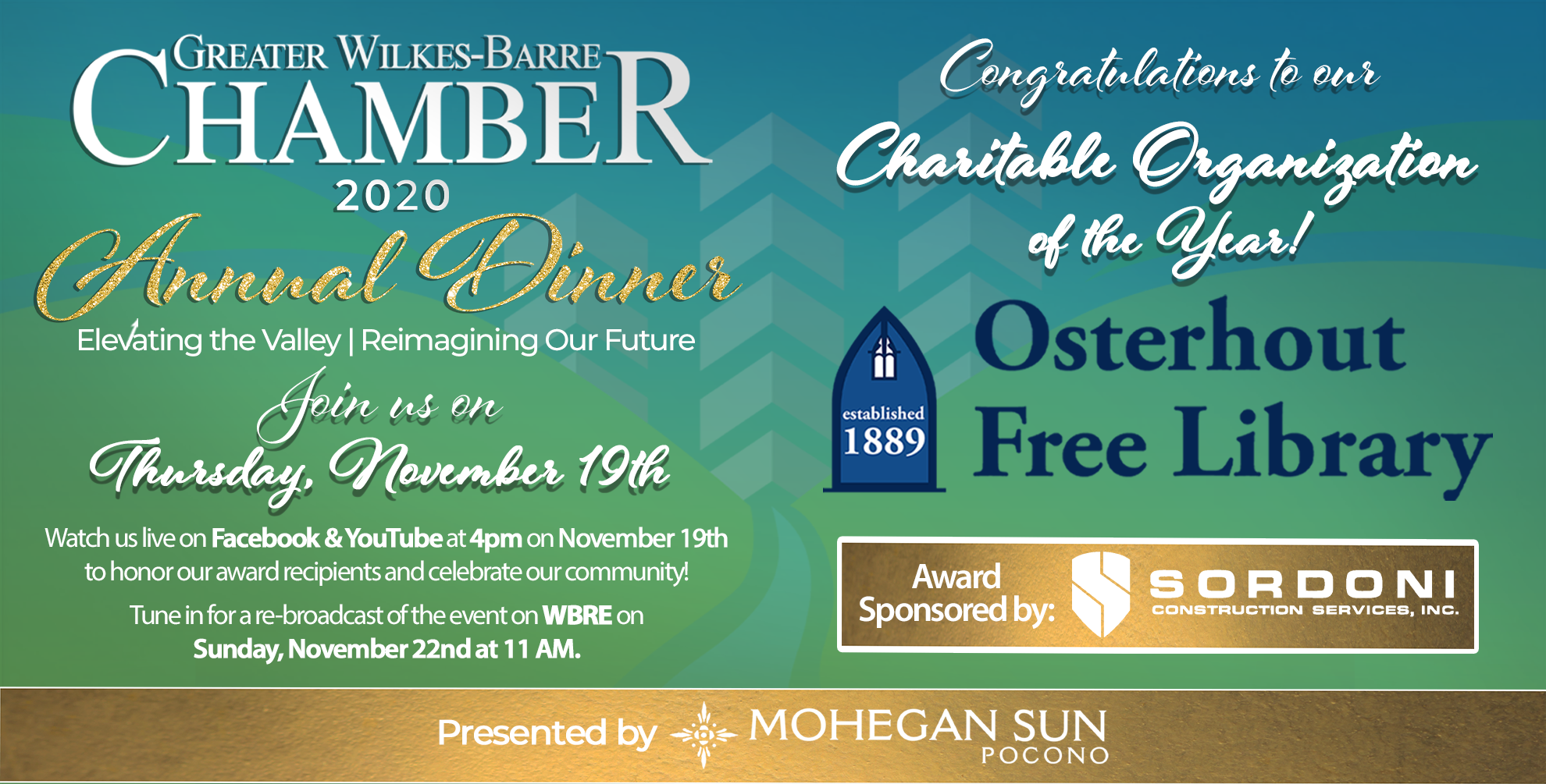 Meet the 2020 Charitable Organization of the Year: The Osterhout Free Library Meet the 2020 Charitable Organization of the Year: The Osterhout Free Library