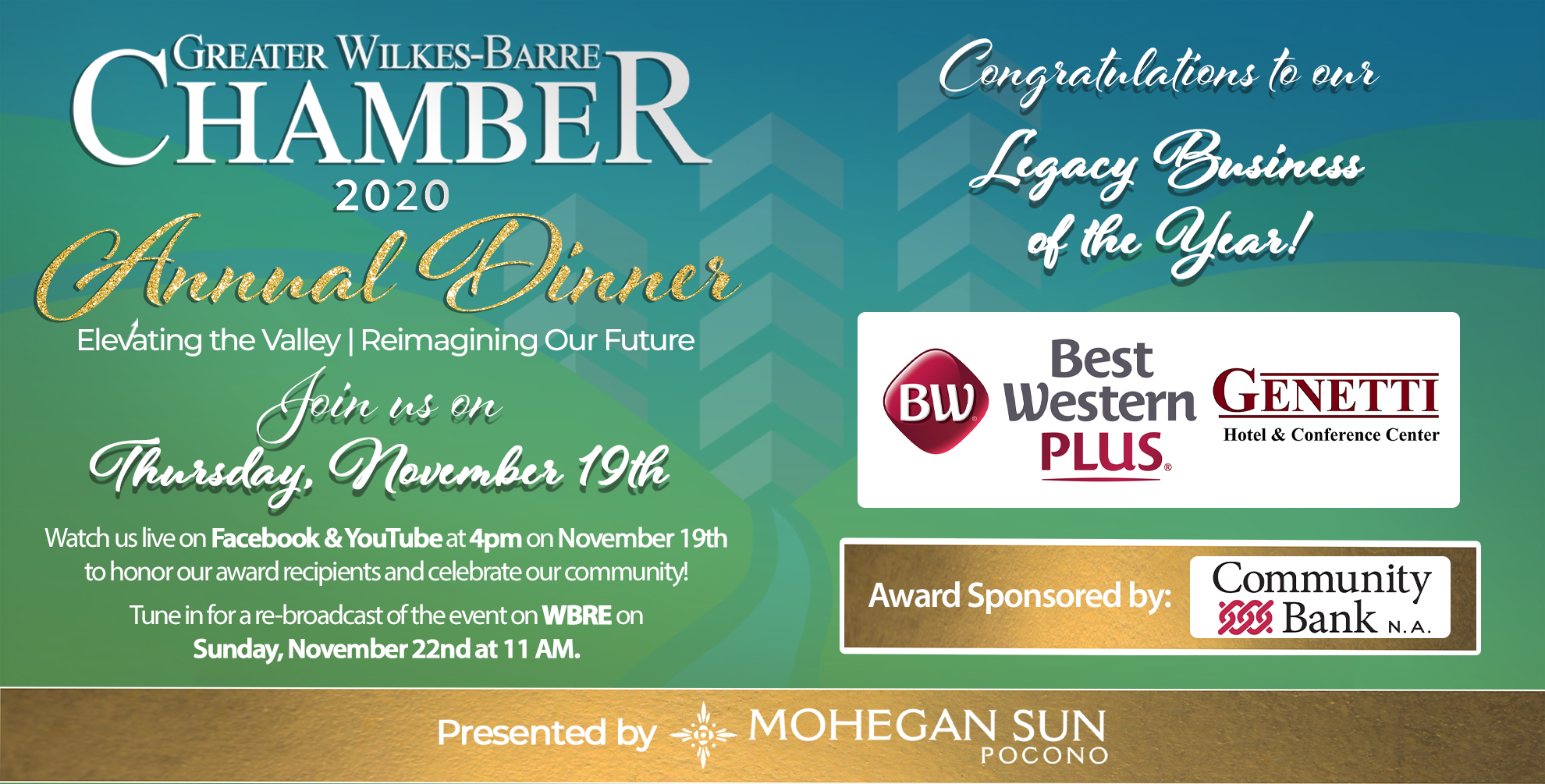 Meet Our 2020 Legacy Business of the Year: Best Western Plus Genetti Hotel Meet Our 2020 Legacy Business of the Year: Best Western Plus Genetti Hotel