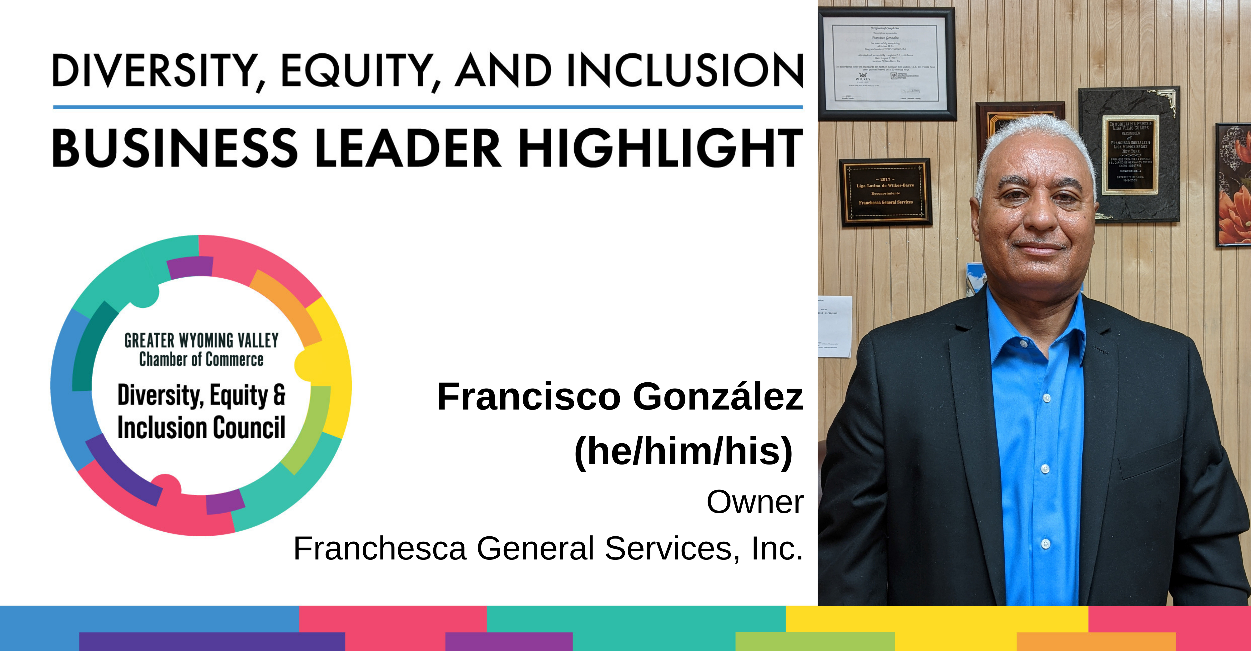 Diversity Month Highlight: Francisco González Diversity Month Highlight: Francisco González