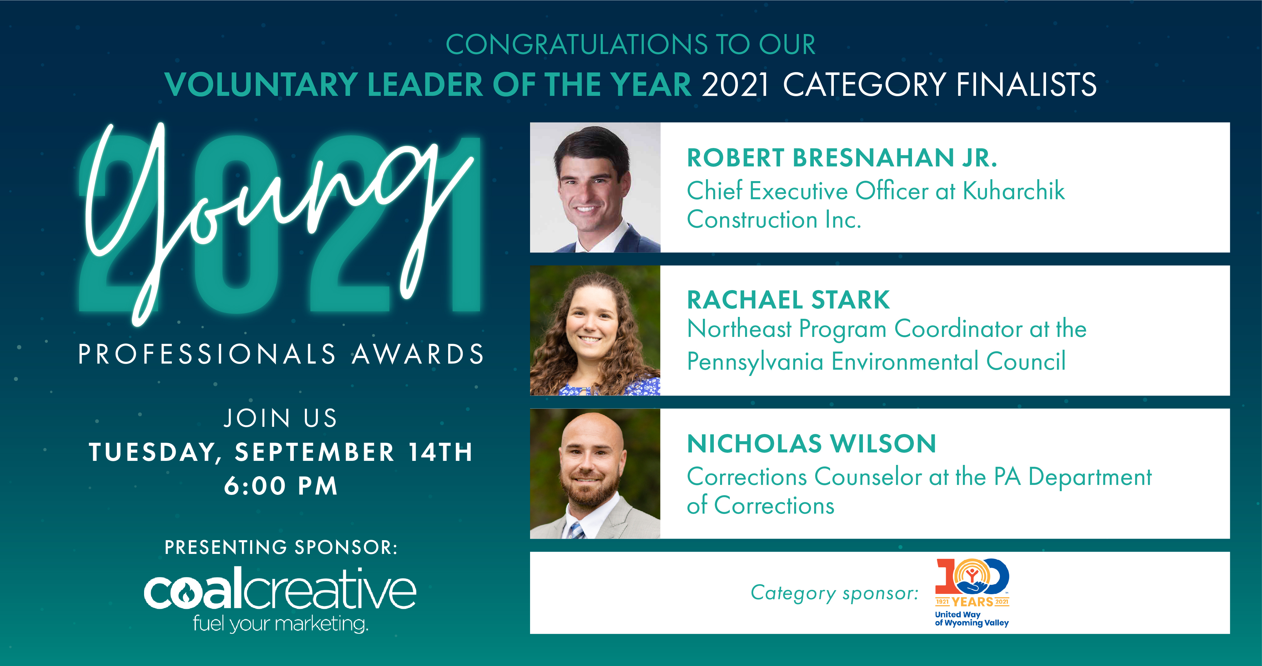 Meet the 2021 Category Finalist for the Young Professional Voluntary Leader of the Year! Meet the 2021 Category Finalist for the Young Professional Voluntary Leader of the Year!