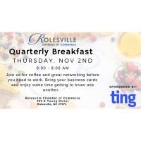 Quarterly New Member Breakfast