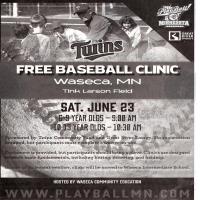 Twins Free Baseball Clinic