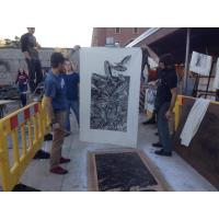 Steamroller Printing Waseca Art Center Outdoor Fun!