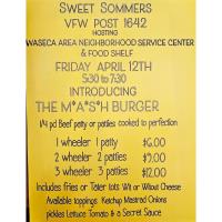The M*A*S*H Burger @ Waseca VFW