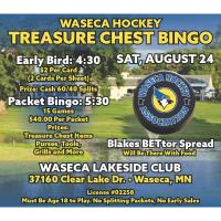 Waseca Hockey Treasure Chest Bingo @ Waseca Lakeside Club