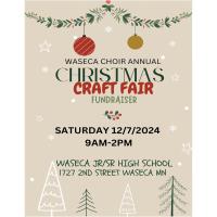 Annual Waseca Choir Christmas Craft Fair Fundraiser