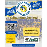 Waseca Hockey Association Registration for 2025-2026