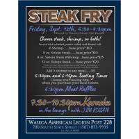 Steak Fry @ The American Legion